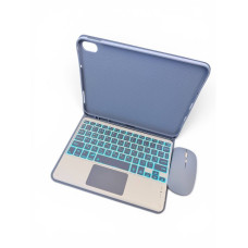 Чехол с RGB клавиатурой и мышкой  для iPad 10.9" 10gen / iPad 11" A16 lavender