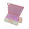 Чехол с RGB клавиатурой и мышкой  для iPad 10.9" 10gen / iPad 11" A16 pink