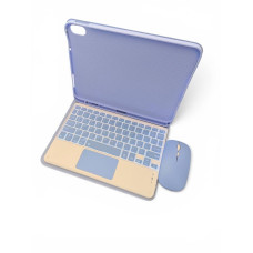 Чехол с RGB клавиатурой и мышкой  для iPad 10.9" 10gen / iPad 11" A16 purple
