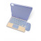Чехол с RGB клавиатурой и мышкой  для iPad 10.9" 10gen / iPad 11" A16 purple
