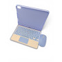 Чохол з RGB клавіатурою та мишкою  для iPad 10.9" 10gen / iPad 11" A16 purple