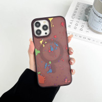 Чохол Blot with MagSafe для iPhone 15 Pro Max wine red