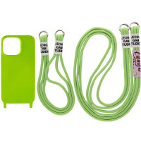 Чохол з двома ремінцями California two straps для iPhone 12 / 12 Pro green