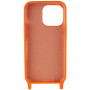 Чохол з двома ремінцями California two straps для iPhone 12 Pro Max orange