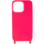 Чохол з двома ремінцями California two straps для iPhone 13 Pro pink