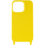 Чохол з двома ремінцями California two straps для iPhone 13 yellow