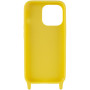 Чохол з двома ремінцями California two straps для iPhone 13 yellow