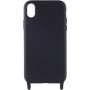 Чохол з двома ремінцями California two straps для iPhone XR black