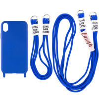 Чохол з двома ремінцями California two straps для iPhone XR iris