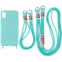 Чохол з двома ремінцями California two straps для iPhone XR marine green