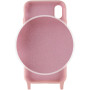 Чохол з двома ремінцями California two straps для iPhone XR pink sand
