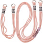 Чохол з двома ремінцями California two straps для iPhone XR pink sand