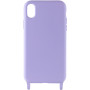 Чохол з двома ремінцями California two straps для iPhone XR purple