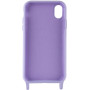 Чохол з двома ремінцями California two straps для iPhone XR purple