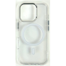 Прозрачный чехол Clear Case with MagSafe white для iPhone 16 Pro Max