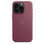 Чохол Fine Woven Case with MagSafe для iPhone 15 Pro Max mulberry