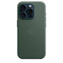 Чохол Fine Woven Case with MagSafe для iPhone 15 Pro Max evergreen