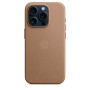Чохол Fine Woven Case with MagSafe для iPhone 15 Pro Max taupe