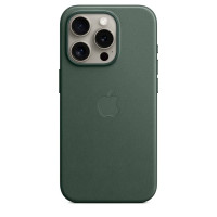 Чохол Fine Woven Case with MagSafe для iPhone 15 Pro Max evergreen