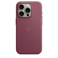 Чехол Fine Woven Case with MagSafe для iPhone 15 Pro mulberry