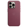 Чохол Fine Woven Case with MagSafe для iPhone 15 Pro Max mulberry