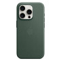 Чохол Fine Woven Case with MagSafe для iPhone 15 Pro Max evergreen