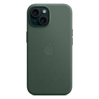 Чехол Fine Woven Case with MagSafe для iPhone 15 Plus evergreen
