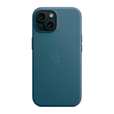 Чехол Fine Woven Case with MagSafe для iPhone 15 pacific blue
