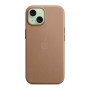 Чохол Fine Woven Case with MagSafe для iPhone 15 taupe