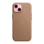 Чохол Fine Woven Case with MagSafe для iPhone 15 taupe