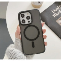 Чехол Frosted with MagSafe для iPhone 13 Pro black
