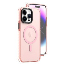 Чехол Frosted with MagSafe для iPhone 13 pink