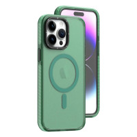 Чохол Frosted with MagSafe для iPhone 14 Pro green