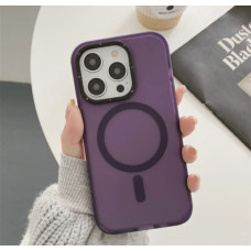 Чехол Frosted with MagSafe для iPhone 14 purple