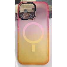 Чехол Gradient with MagSafe для iPhone 16 Pro rose gold