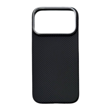 Чехол Kevlar design with MagSafe для iPhone 17 Pro Max black