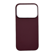 Чехол Kevlar design with MagSafe для iPhone 17 Pro Max red