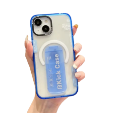 Чехол Kick case Stand with MagSafe для iPhone 15 Pro Max blue