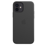 Чохол Leather Case with MagSafe для iPhone 12 mini black