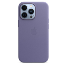 Чехол Leather Case with MagSafe для iPhone 13 Pro Max wisteria