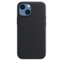 Чохол Leather Case with MagSafe для iPhone 13 midnight