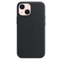 Чохол Leather Case with MagSafe для iPhone 13 midnight