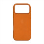 Чохол Leather Case with MagSafe для iPhone 17 Pro Max golden brown