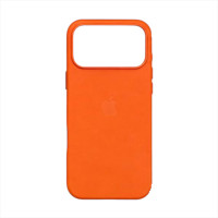 Чохол Leather Case with MagSafe для iPhone 17 Pro Max orange