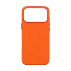 Чохол Leather Case with MagSafe для iPhone 17 Pro Max orange