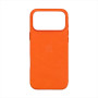 Чохол Leather Case with MagSafe для iPhone 17 Pro Max orange