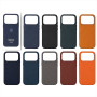 Чохол Leather Case with MagSafe для iPhone 17 Pro black