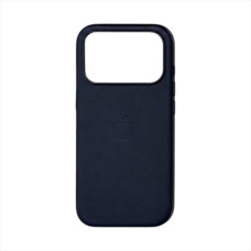 Чохол Leather Case with MagSafe для iPhone 17 Pro midnight blue