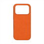 Чохол Leather Case with MagSafe для iPhone 17 Pro orange