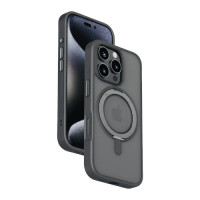 Чохол Momax Rotatable Magnetic для iPhone 16 Pro black